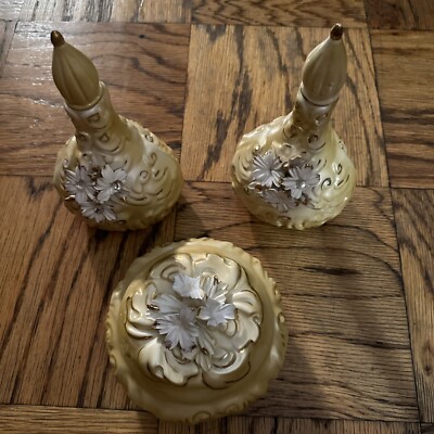 5 Piece rare vintage Capodimonte Set Made In Italy | eBay