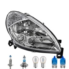 Scheinwerfer rechts inkl. OSRAM Lampen H7 H1 mit LWR Motor für Citroën Xsara N1