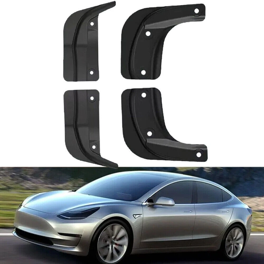 Mud Flaps ABS Plastic Mudguards Fender For Tesla Model 3 Highland 2024