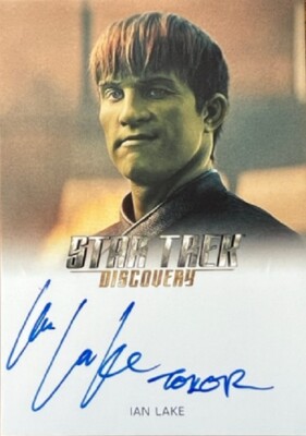 Ian Lake Autograph from Star Trek Discovery Season 3