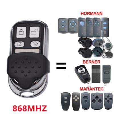 868Mhz Electric Garage Door Remote Control For Hormann HS1 HSM1 HSM2 Clone