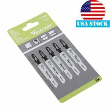 5PCS T-shank Assorted Jig Saw Blades Set for Metal Cutting HSS Jigsaw Blade