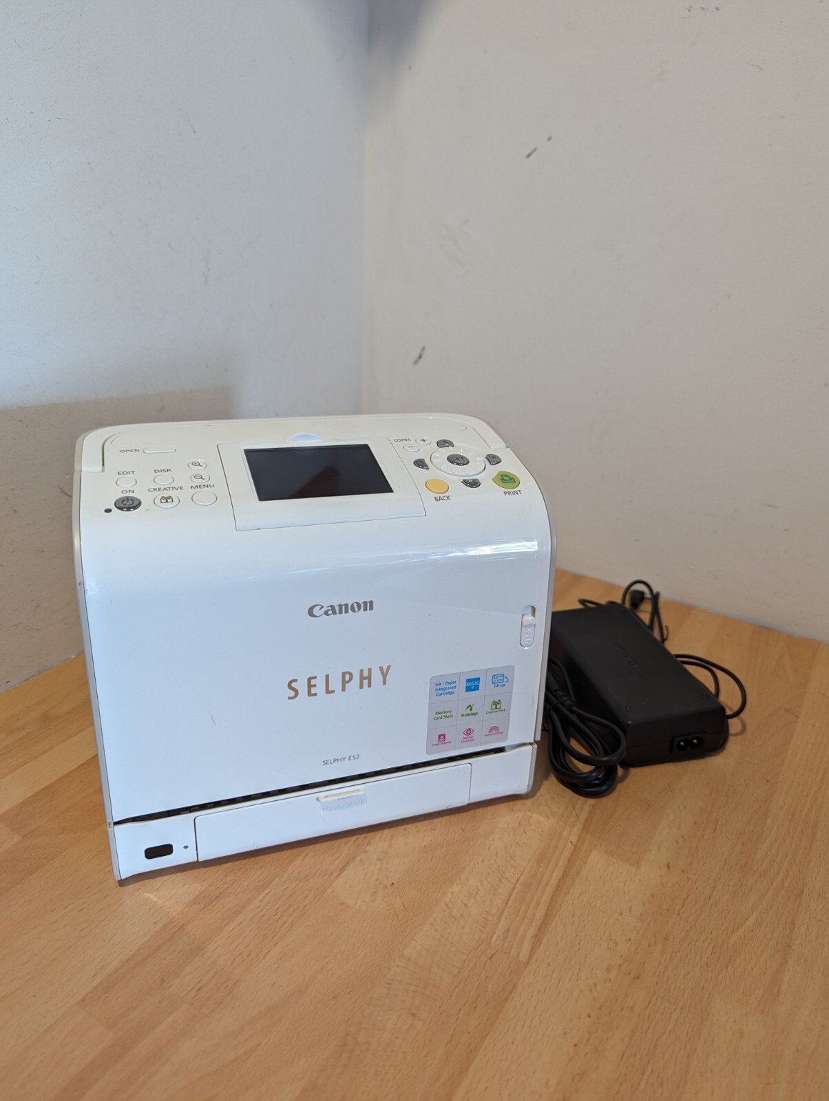Canon Selphy ES2 Compact Photo Printer eBay