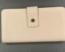 MUNDI Womans / Personal Secretary Wallet / TAN / ZIP Cash Area / Reg $44.00