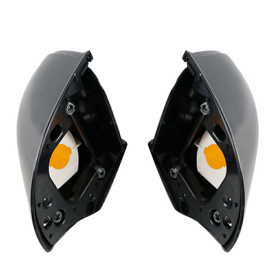 2x Espejo retrovisor negro ámbar intermitente para BMW R1100RT R1100RTP R1150RT XUE Foto 4 de 4