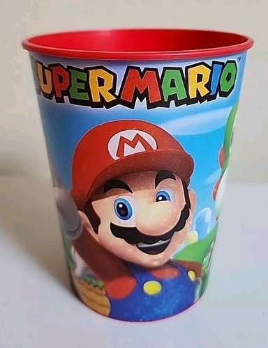 OFFICIAL NINTENDO SUPER MARIO PLASTIC PARTY CUP 16oz Designware