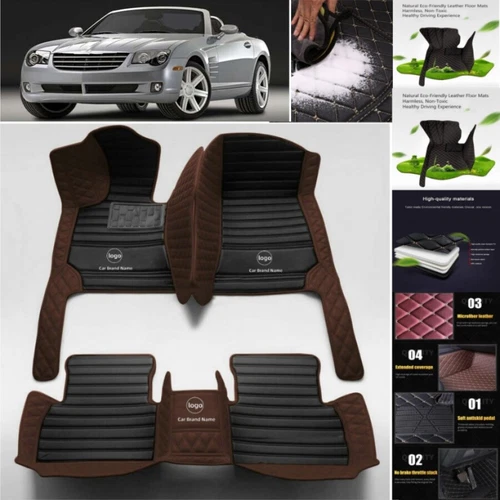 For Chrysler crossfire 2004-2008 Car Floor Mats Custom All Weather Waterproof - Imagen 19 de 36