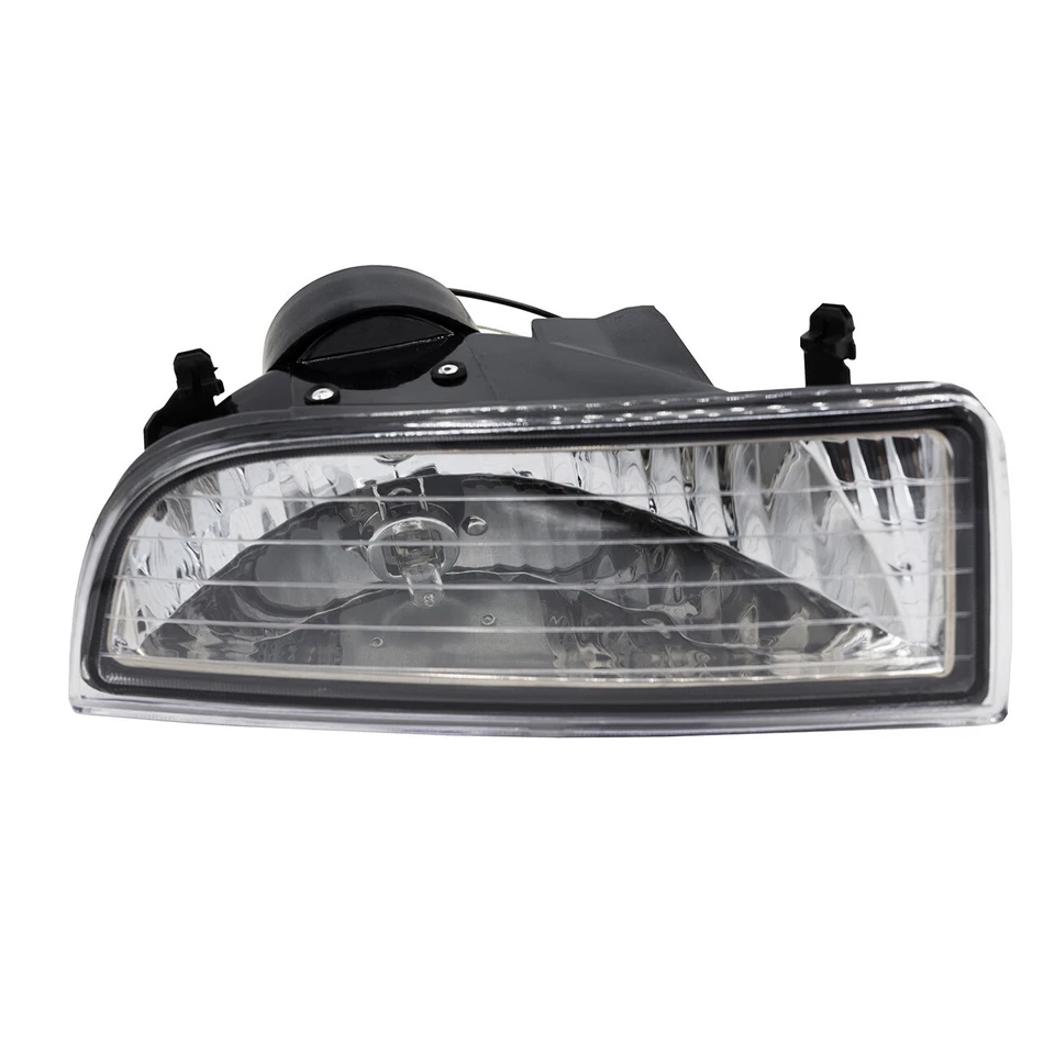 For 1997-2001 Honda Prelude Clear Lens Fog Lights Bumper Driving Lamps w/wiring - Image 4 of 4