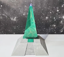Star Trek Inspired Paradise Syndrome Obelisk 12 Inches in Total Height