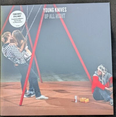 THE YOUNG KNIVES 3x UK 7" JOB LOT up all night, rumour mill FREE POSTAGE