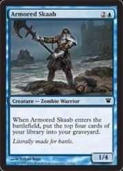 Armored Skaab #43 Foil Innistrad MTG