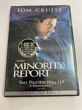 Minority Report DVD, 2002, 2-Disc Set, Full Screen Tom Cruise - NEW