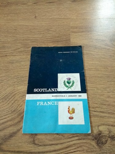 Scotland v France Rugby Programmes 1948 - 2012 - Picture 25 of 66