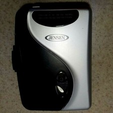 Jensen Portable Compact Mini Stereo Cassette Player w/AM/FM Radio Walkman SCR-68
