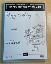 Stampin  Up Happy Birthday to You Stamp set. EUC