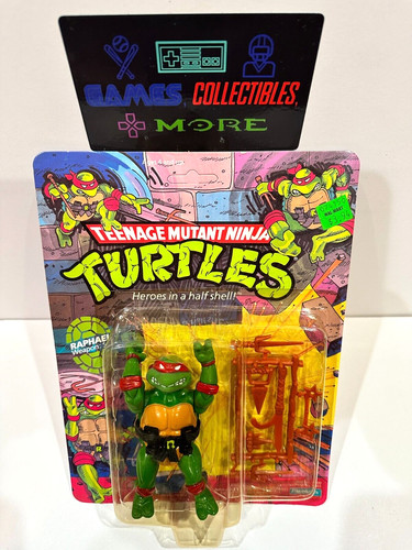 TMNT Ninja Turtles 1988 RAPHAEL UNPUNCHED 10 Back ...