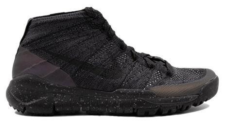MENS NIKE FLYKNIT TRAINER CHUKKA SFB ACG SP BLACK-ANTHARCITE SZ 6