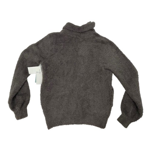 Susina Kunstfell Plüsch Fleece Teddy Kragen Cardigan Pullover grau Kätzchen Small - Bild 9 von 10