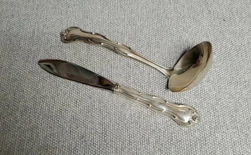 Gorham Sterling Rondo Small Ladle and Butter Knife
