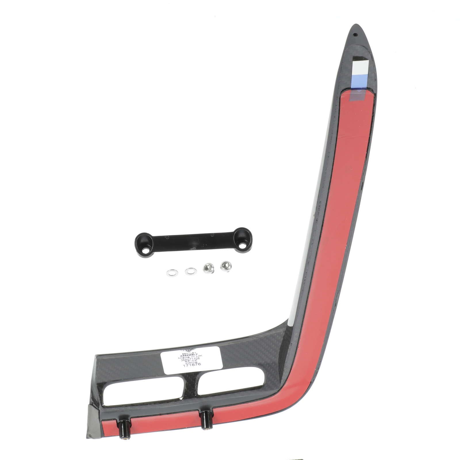 GENUINE BENTLEY 2015+ Bentayga RH Carbon Fiber Air Blade With Hardware 36A071108
