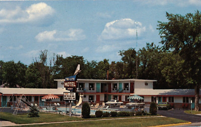 TWI-Lite Motel-Lake Delton, Wisconsin WI Dells vintage unposted