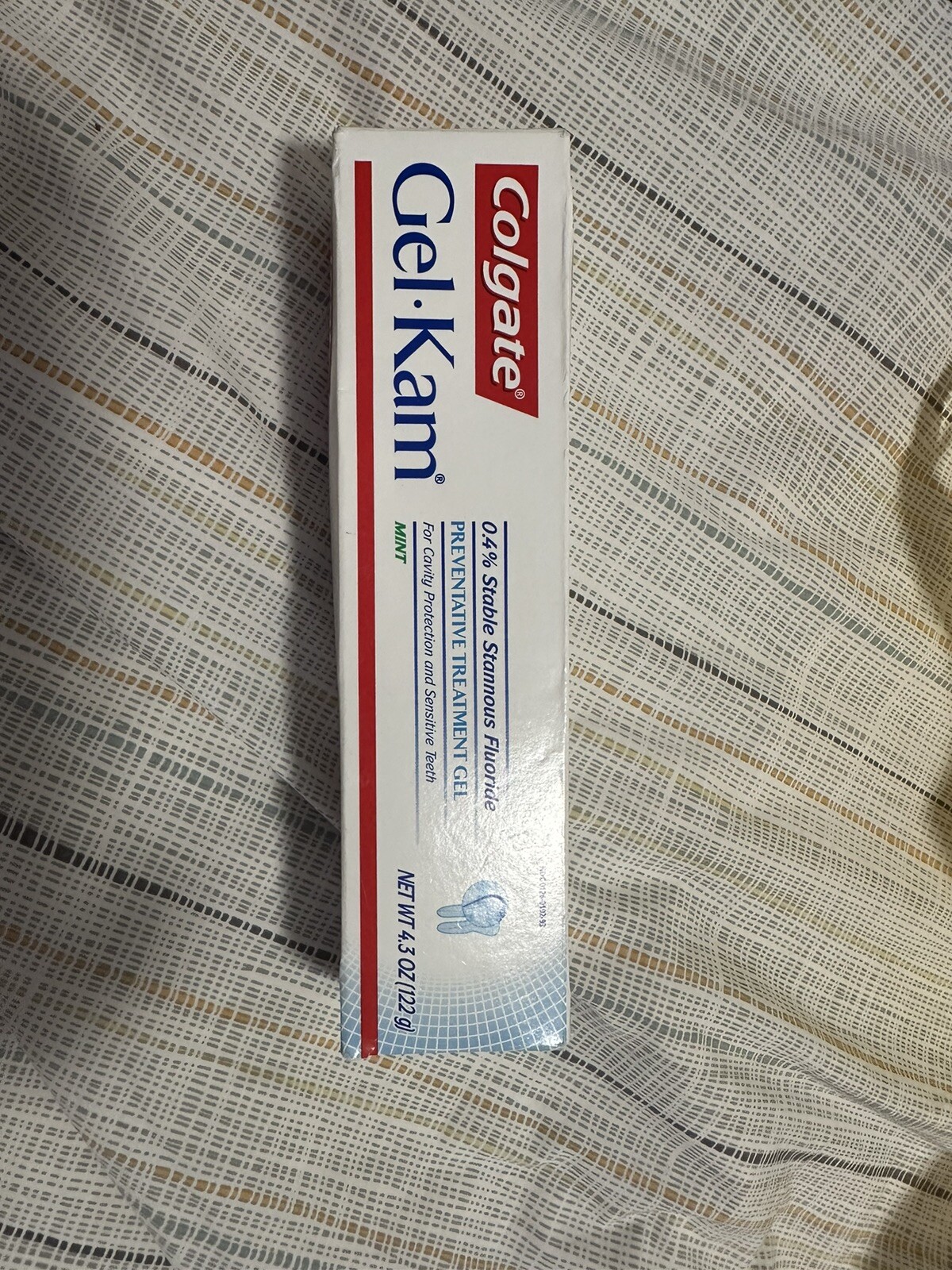 Colgate GelKam Fluoride Treatment Gel Mint Flavor 4.30 Ounce Tube