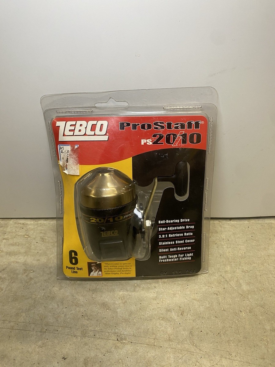 ピック New Old Stock Zebco Prostaff PS 20/10 Fishing Reel. Ball Bearing