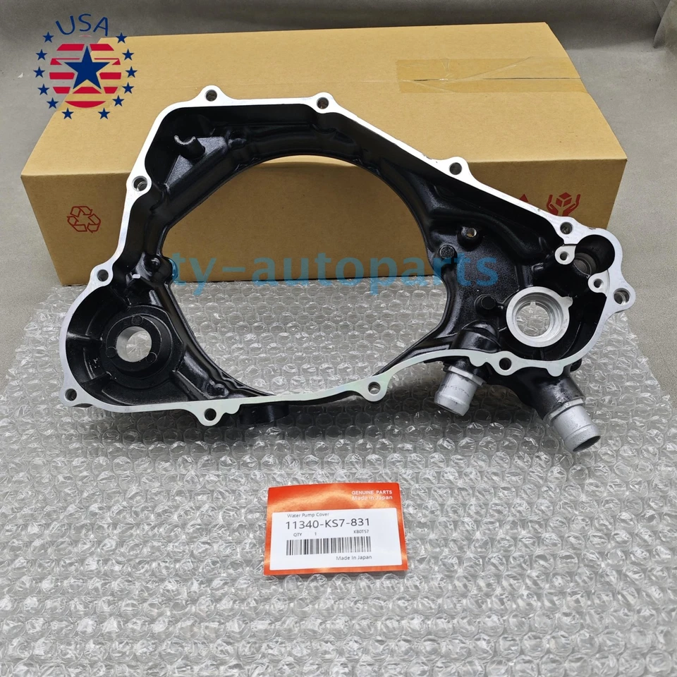 Right Crankcase Water Pump Cover Fits For Honda CR 250 R 1988-1989 USA Foto 2 de 4