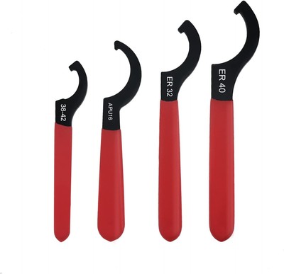 Universal Coilover Adjustment Spanner Wrench Kit, Shock Wrench with 4 Sizes, 38-