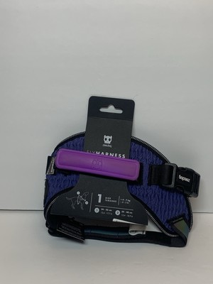 Dog Harness Zee.Dog ACG Fly Harness SIZE 1, WICKED (Purple) - NEW w/Tag