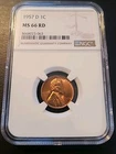 1957 D MS 66 RD NGC