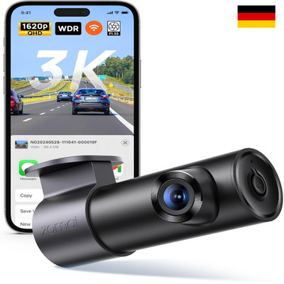 70mai M310 Plus 3K Mini Dash Cam für Autos 1620P WDR