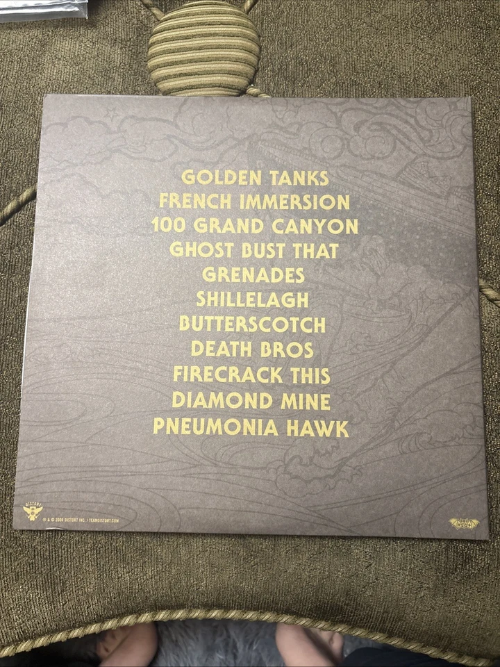 Cancer Bats - Birthing The Giant 2006 золотистый полупрозрачный винил DE-07 - Изображение 2 из 4