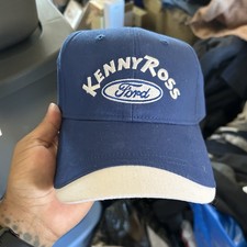 Ford Bronco Trucker Hat Strap Back Official Ford Merchandise Blue White