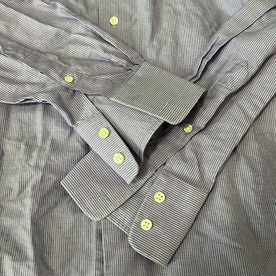 Camisa de vestir a cuadros Giorgio Armani talla 16 Foto 3 de 4