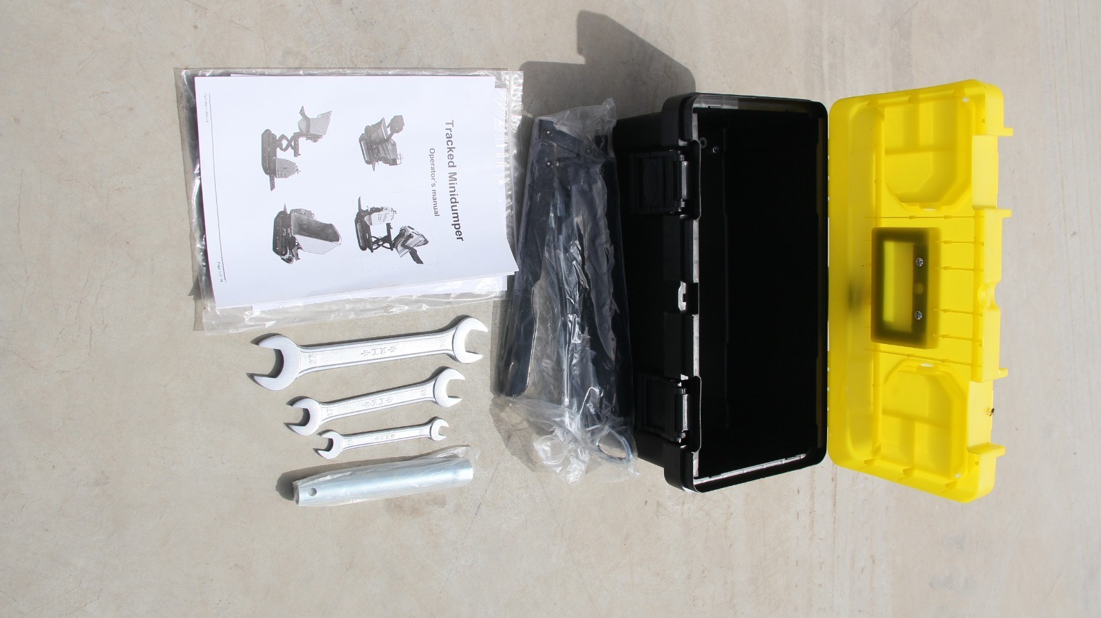 Self-Loading Concrete Mixer & Dumper, 13.5HP Crawler Type with Free Shipping