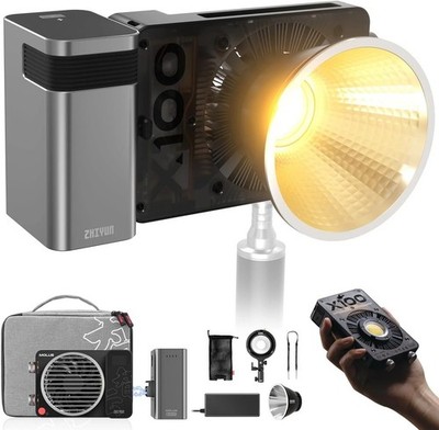 Zhiyun MOLUS X100 Combo 100W BiColor LED Videoleuchte Studioleuchte AppSteuerung