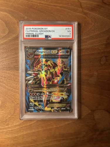 Primal Groudon-EX graded PSA 3 for sale on eBay