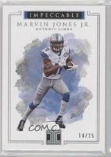 2017 Panini Impeccable Silver 14/25 Marvin Jones Jr #70 6k8