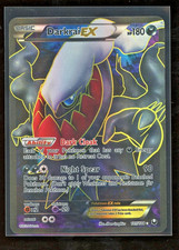 2012 Pokemon Black & White Dark Explorers Full Art Darkrai EX 107/108 Holo Foil