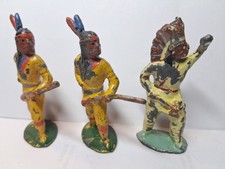 Rare FEIX Indians Toy Soldiers Lot