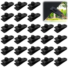 30 Pcs Tarp Clips, Heavy Duty Lock Grip, Shark Tent Fastener Clips Holder, Re...