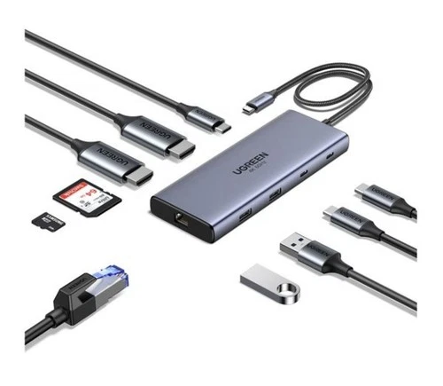 UGREEN Revodok Pro 100 W 10-Port USB Type-C Docking Station Power: 100W