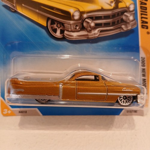 2008 Hot Wheels Custom '53 Cadillac Gold Color New In Bubble Pack - Picture 2 of 6