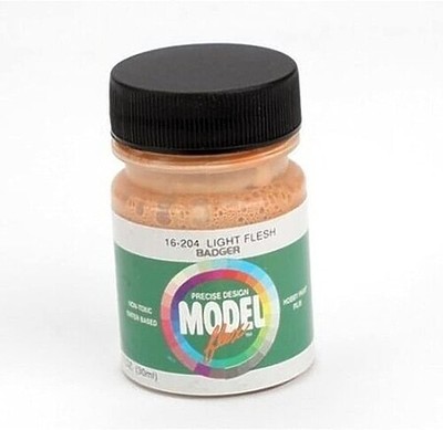 Badger Modelflex Light Flesh 1oz - Model Airbrush Acrylic Paint - #16204