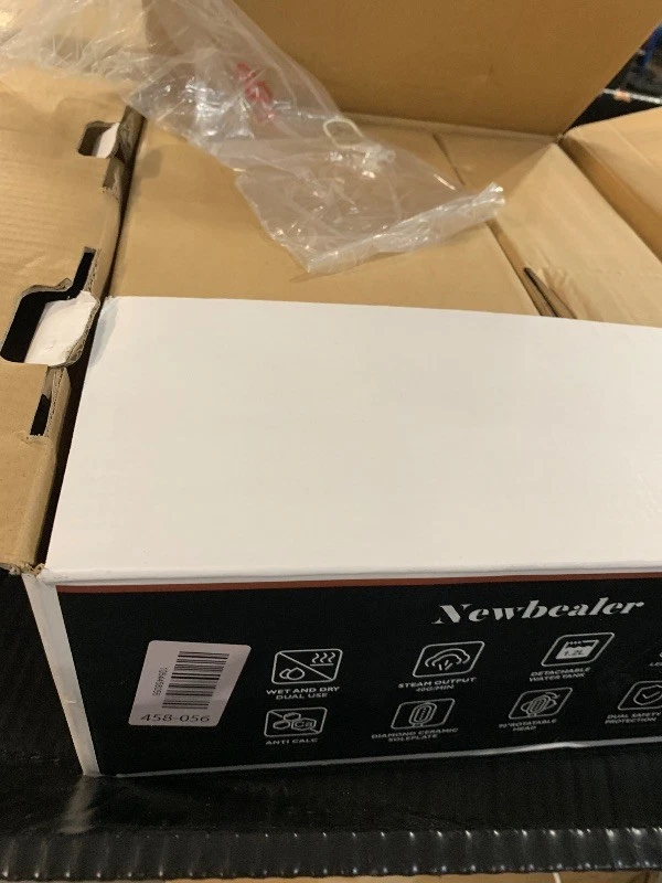 Newbealer Estación de Vapor Profesional 2 en 1 Plancha 1550W 3 Modos Tanque 1.2L NUEVO Rosa Foto 3 de 3