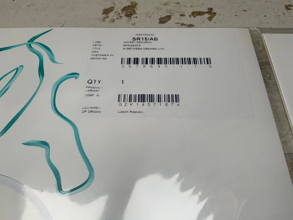 THE RESIDENTS IN BETWEEN DREAMS LIVE SIGNED AUTOGRAPHED NUMBERED TESTpress VINYL - Image 3 of 4