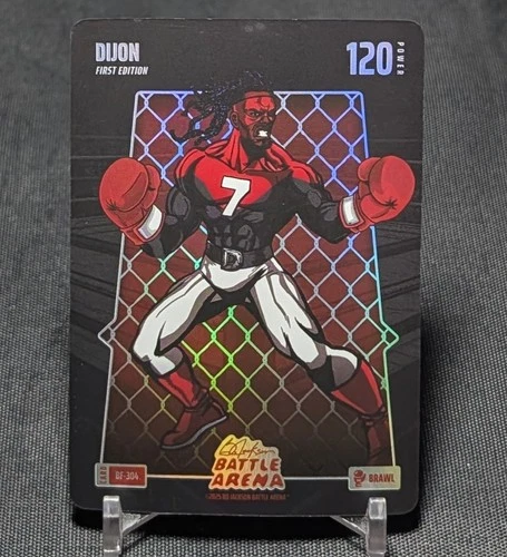 Bijan Robinson DIJON Brawl Battlefoil 2026 Bo Jackson Battle Arena #304 Falcons