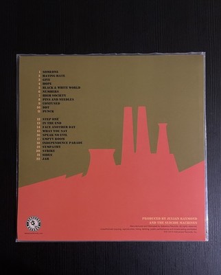 The Suicide Machines Battle Hymns vinyl orange/red swirl Rancid