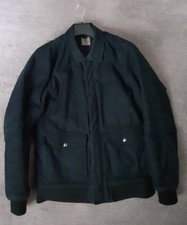 Carhartt Vintage Monroe Men's  Medium  , Heavy Duty Navy Bomber Work Wear Jacket